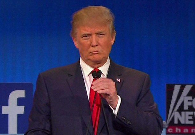 Donald Trump takes part in his first Presidential Candidate Debate - and gets booed by the audience