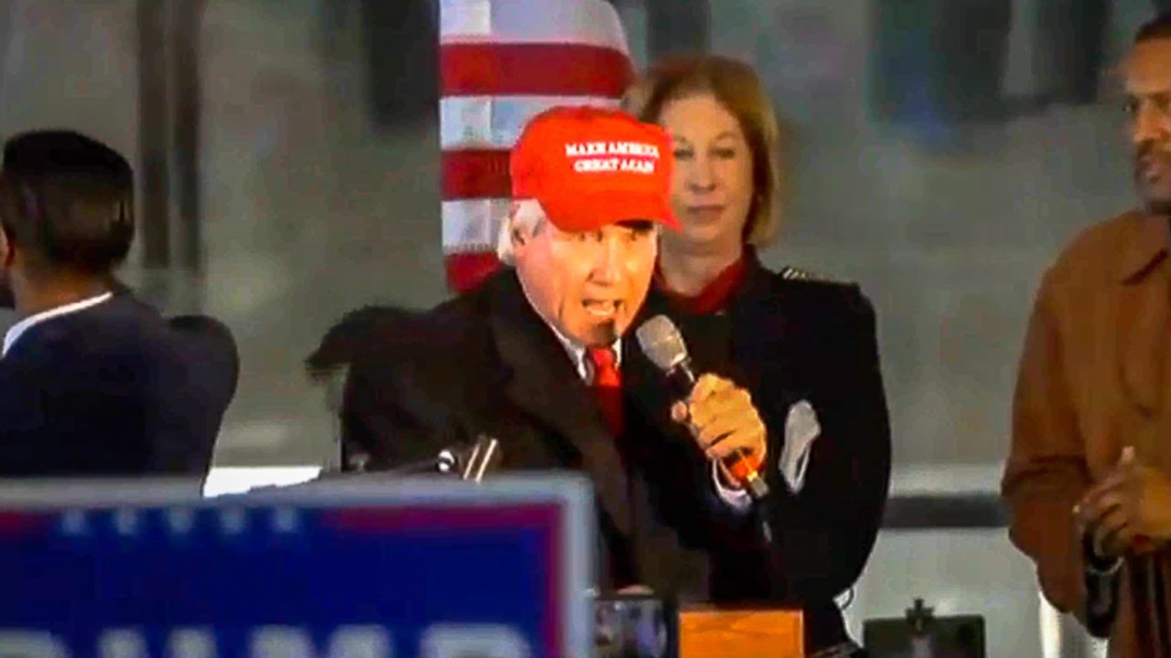 lin wood on fire with sidney powell at georgia rally crowd roars we love you and thank you