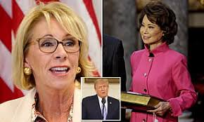 Education Secretary Betsy DeVos becomes second Cabinet member to resign  over MAGA riot | Daily Mail Online