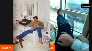 Neil Lemke on Twitter: "Juan O Savin on Rogue News. Leg pose during  interview compared w. old image of JFK Jr. – right leg up on a table. Also,  (2nd image), Juan's