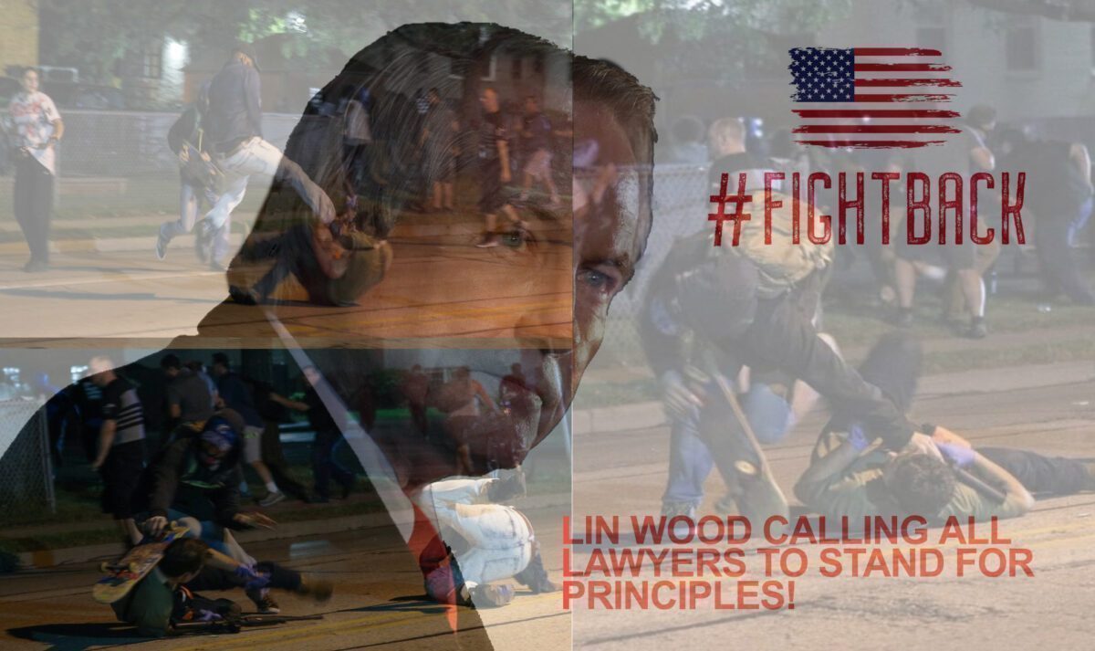 LIN WOOD CALLS FOR YOUR SUPPORT! IT'S TIME TO FIGHT BACK!