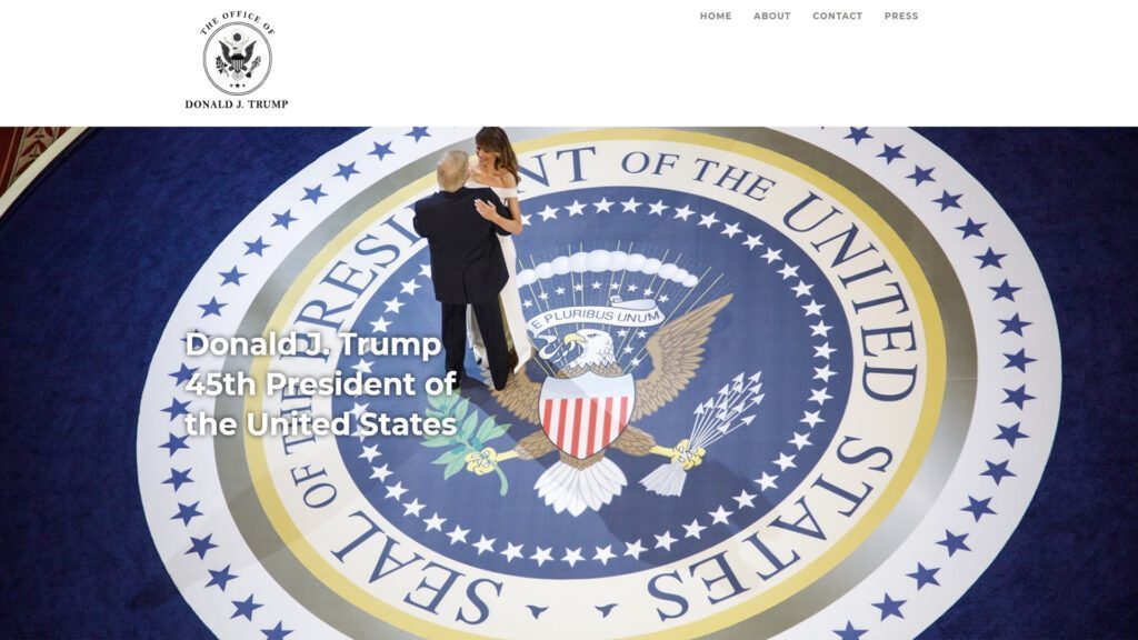Donald Trump Launches ‘Official Website Of The 45th President’