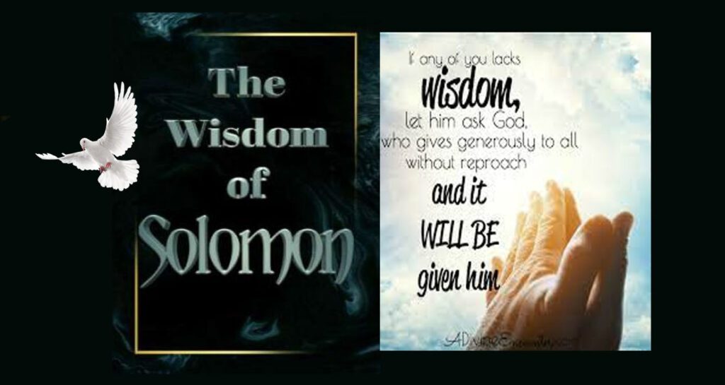 The Holy Spirit Of The Lord...Here is Wisdom...