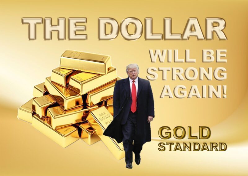 DOLLAR gold wallpaper TRUMP copy